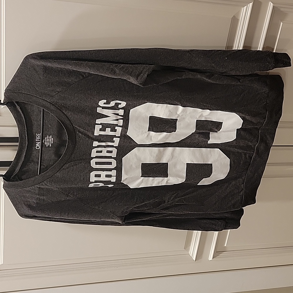 99 problems long sleeve tshirt size XL
